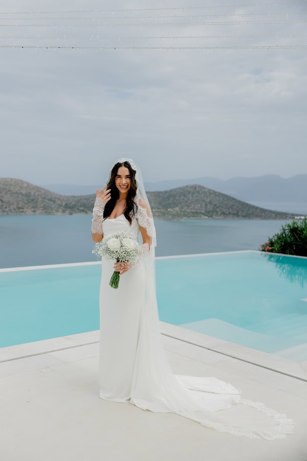 Romantic Destination Wedding In Crete With Sea Views