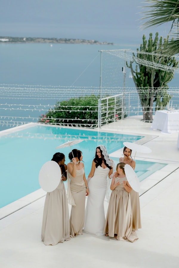 Romantic Destination Wedding In Crete With Sea Views