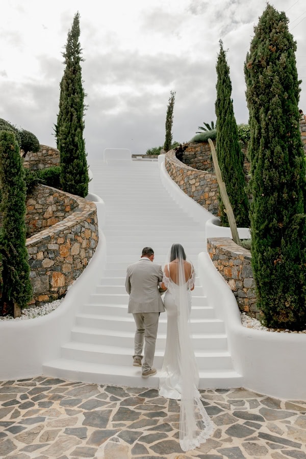 Romantic Destination Wedding In Crete With Sea Views