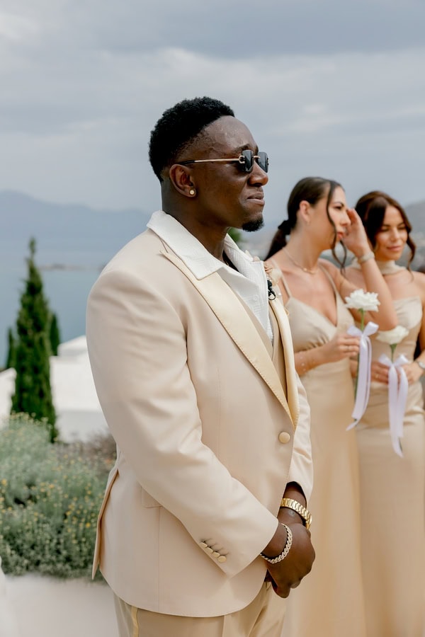 Romantic Destination Wedding In Crete With Sea Views