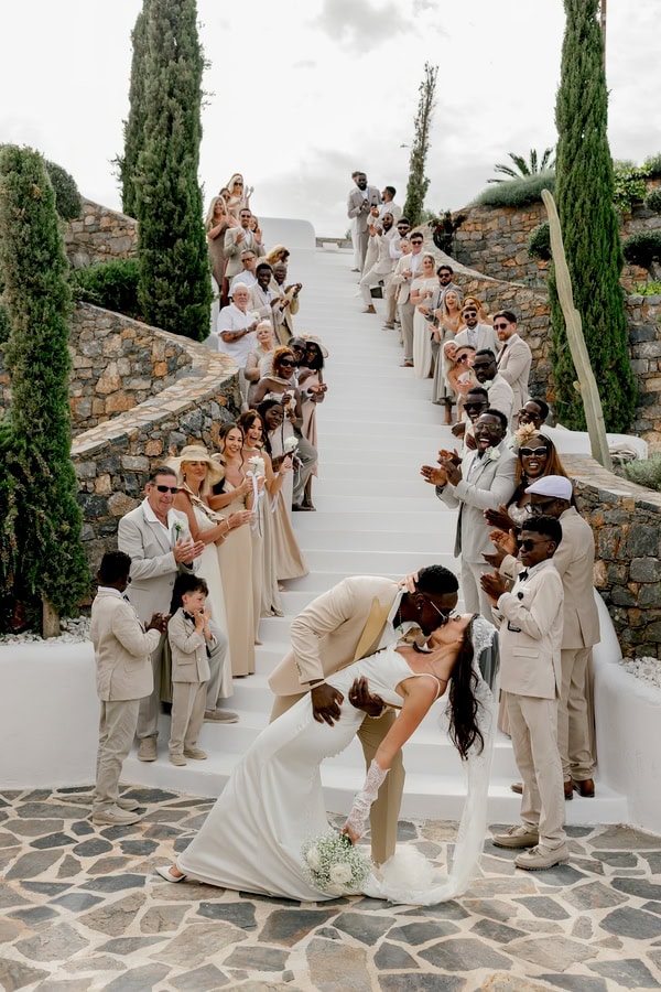 Romantic Destination Wedding In Crete With Sea Views