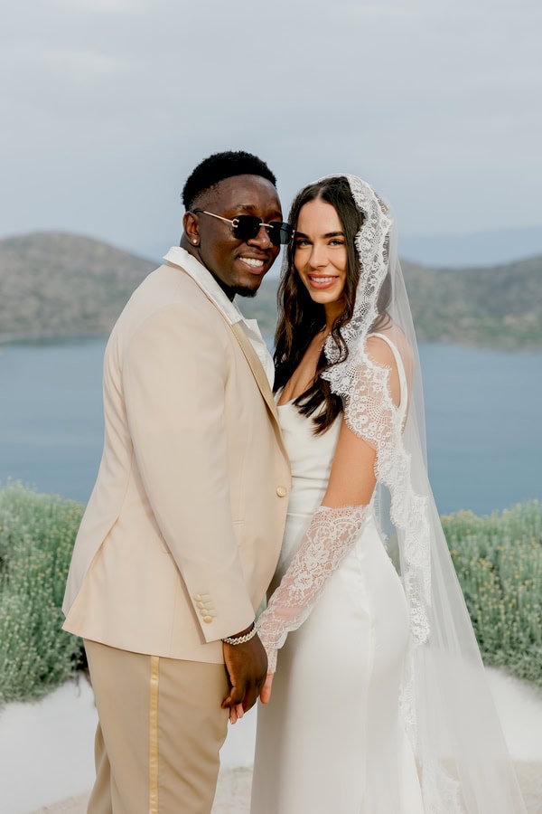 Romantic Destination Wedding In Crete With Sea Views