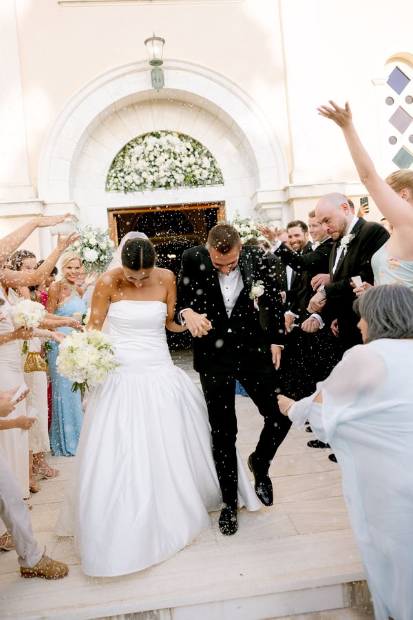 Romantic Seaside Wedding Kefalonia White Details
