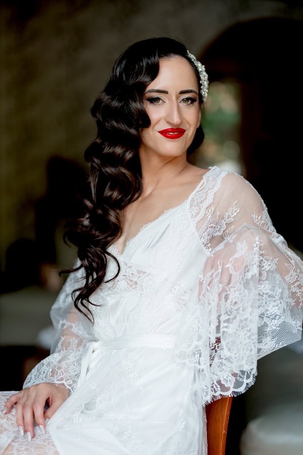 Romantic Summer Wedding White Flowers Modern Details