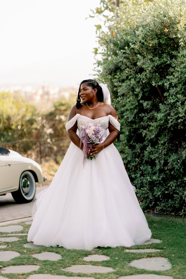 Whimsical Seaside Wedding Crete Lush Florals