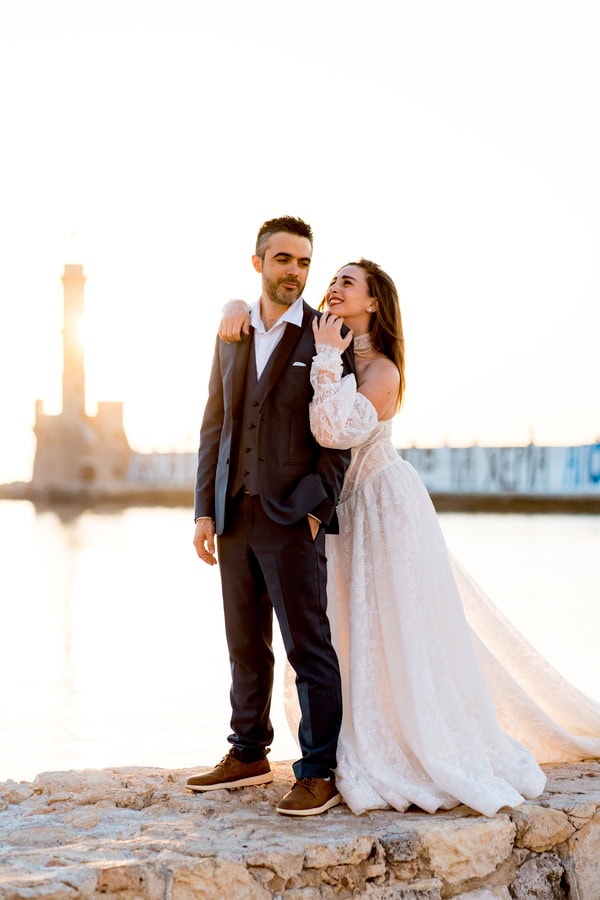 Beautiful Summer Wedding Crete Romantic Decoration