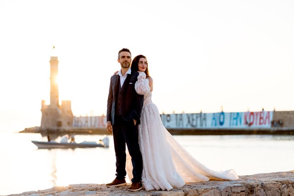 Beautiful Summer Wedding Crete Romantic Decoration