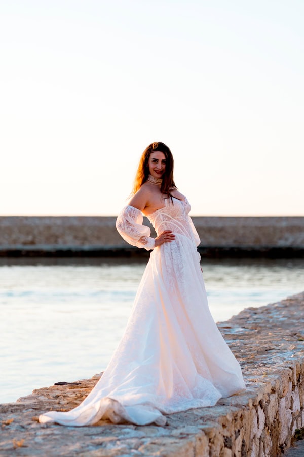 Beautiful Summer Wedding Crete Romantic Decoration