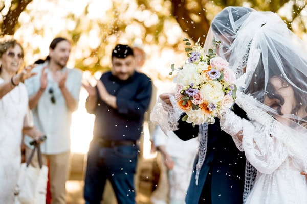 Beautiful Summer Wedding Crete Romantic Decoration