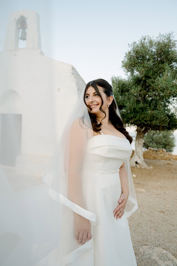 Beautiful Wedding Chania White Blue Decor