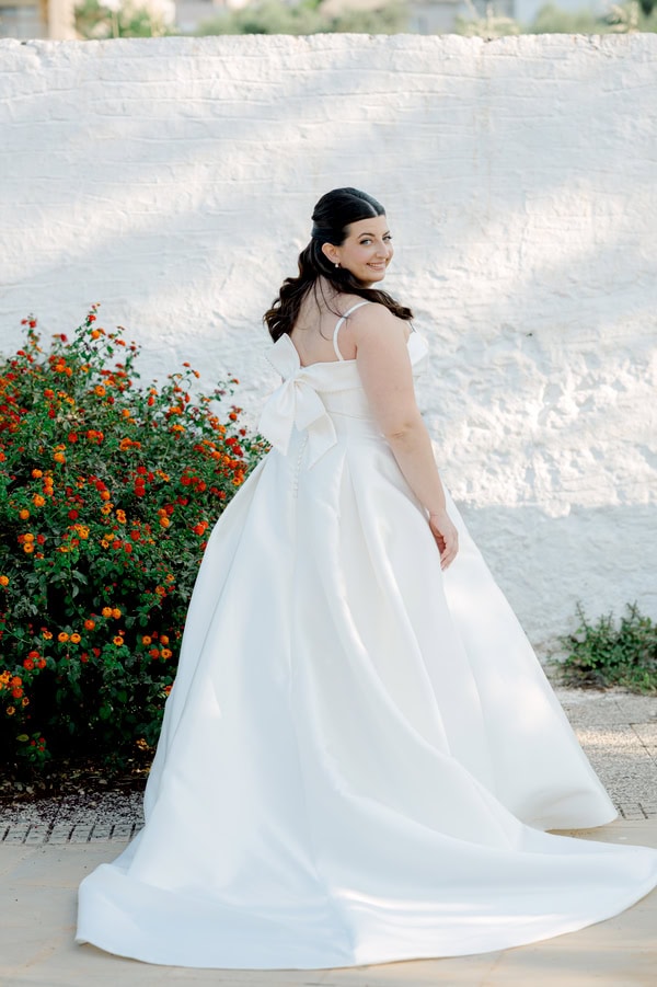 Beautiful Wedding Chania White Blue Decor