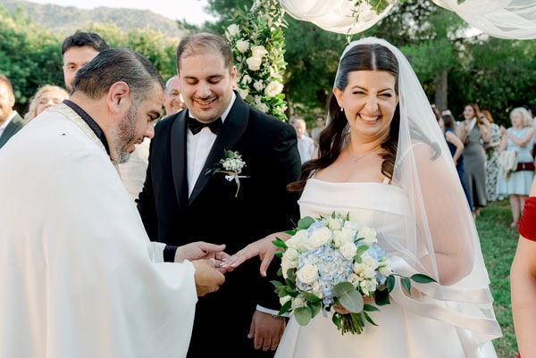 Beautiful Wedding Chania White Blue Decor