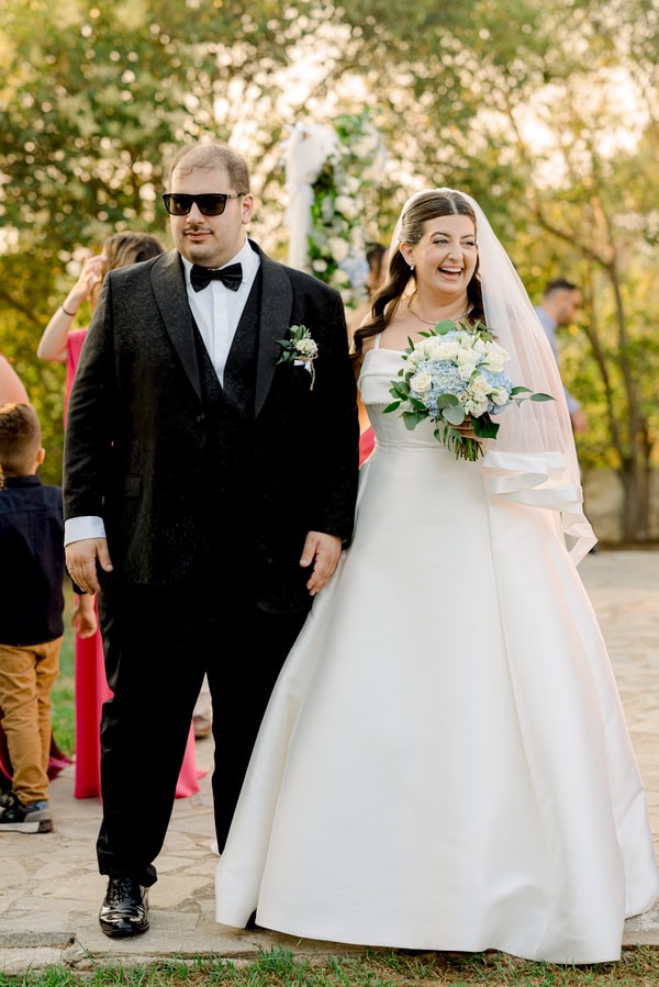 Beautiful Wedding Chania White Blue Decor