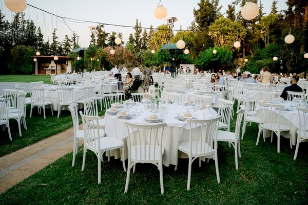 Beautiful Wedding Chania White Blue Decor