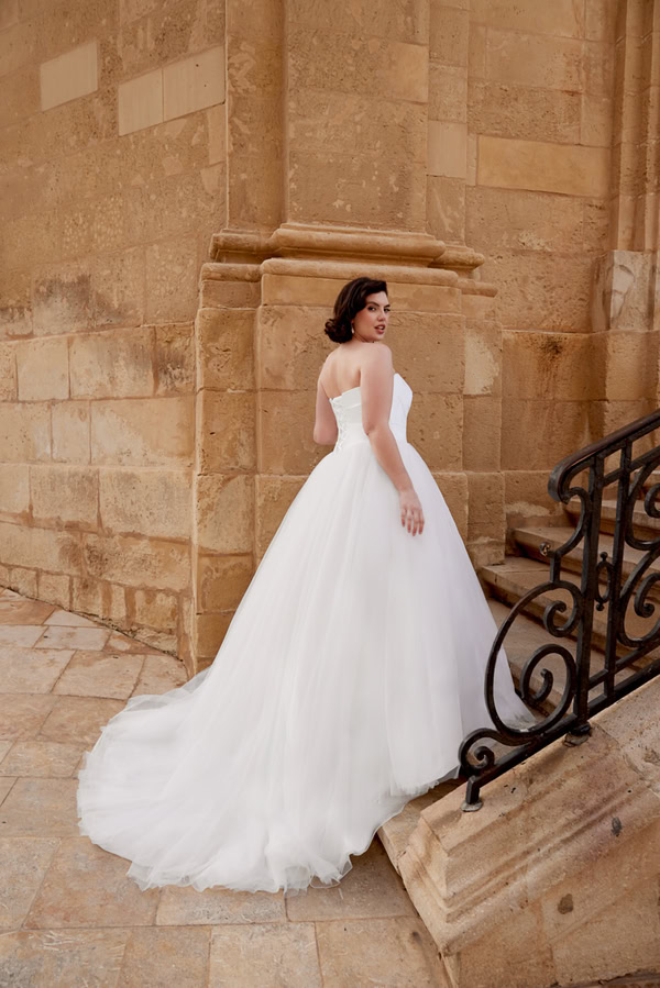 Justin Alexander Sincerity Romantic Bridal Look
