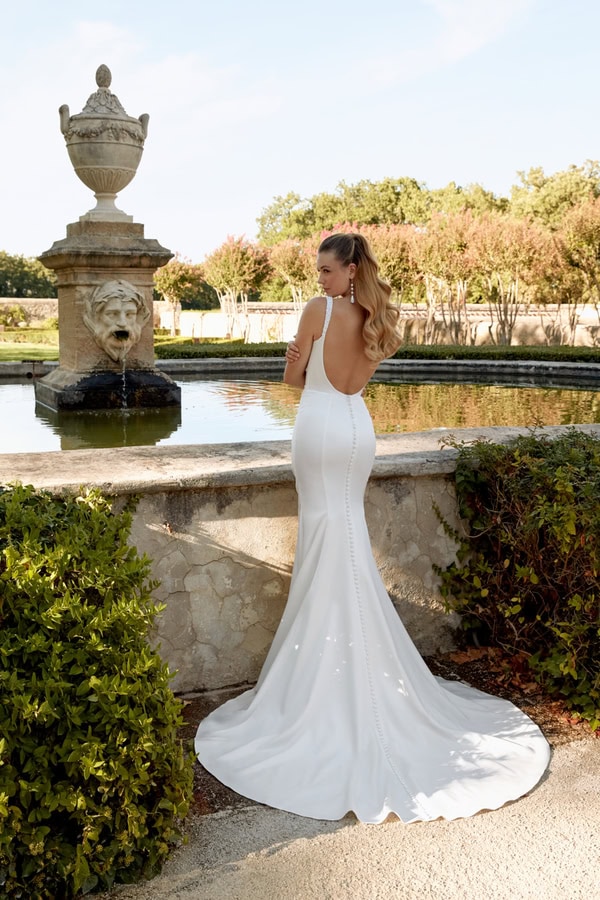 Justin Alexander Sincerity Romantic Bridal Look