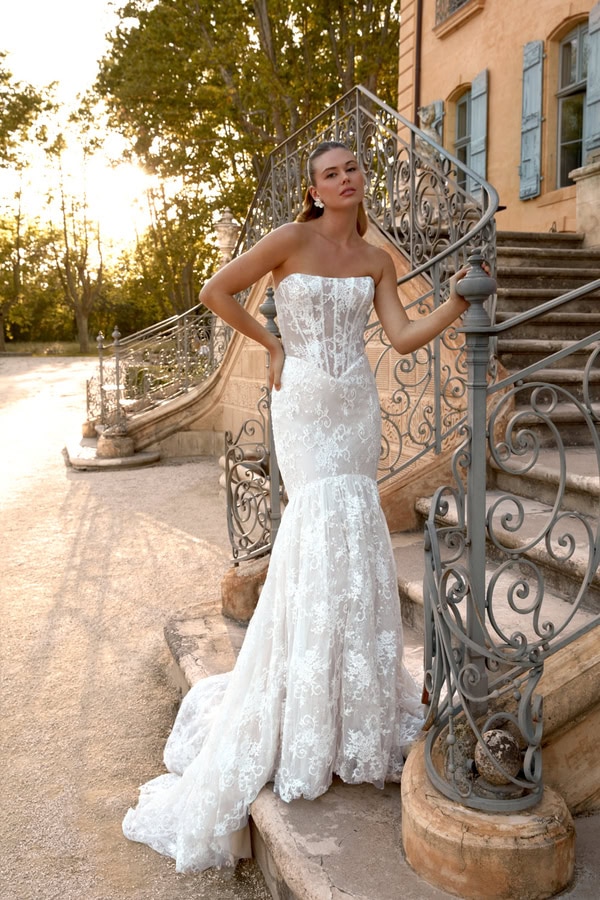 Justin Alexander Sincerity Romantic Bridal Look