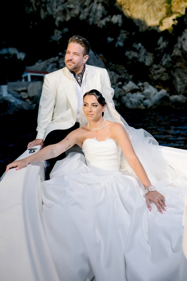 Romantic Wedding Photoshoot Island Sea