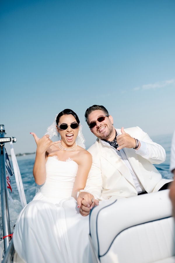 Romantic Wedding Photoshoot Island Sea