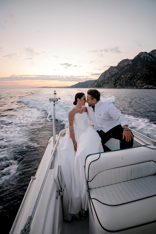 Romantic Wedding Photoshoot Island Sea