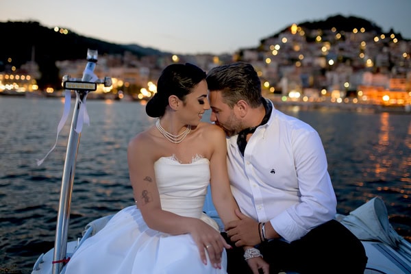 Romantic Wedding Photoshoot Island Sea