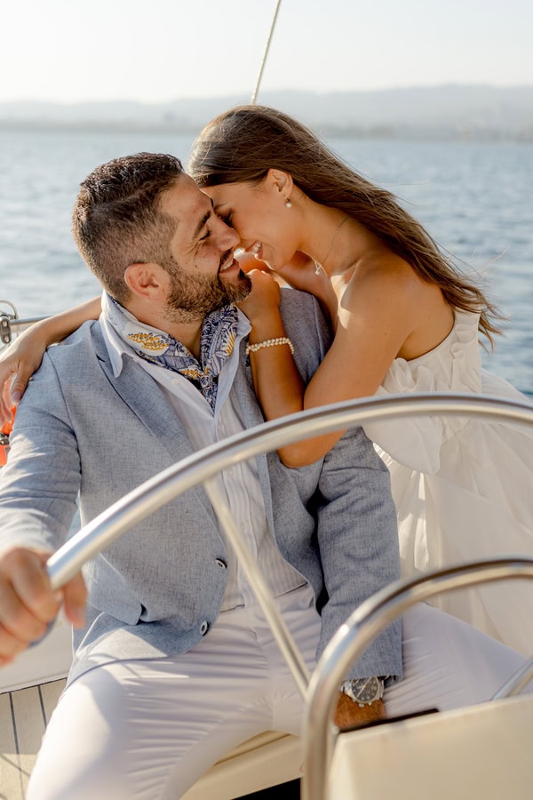 Styled Shoot At Sea Blue Summer Wedding Inspiration