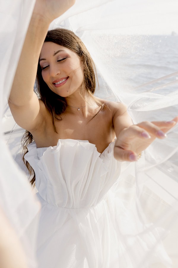 Styled Shoot At Sea Blue Summer Wedding Inspiration