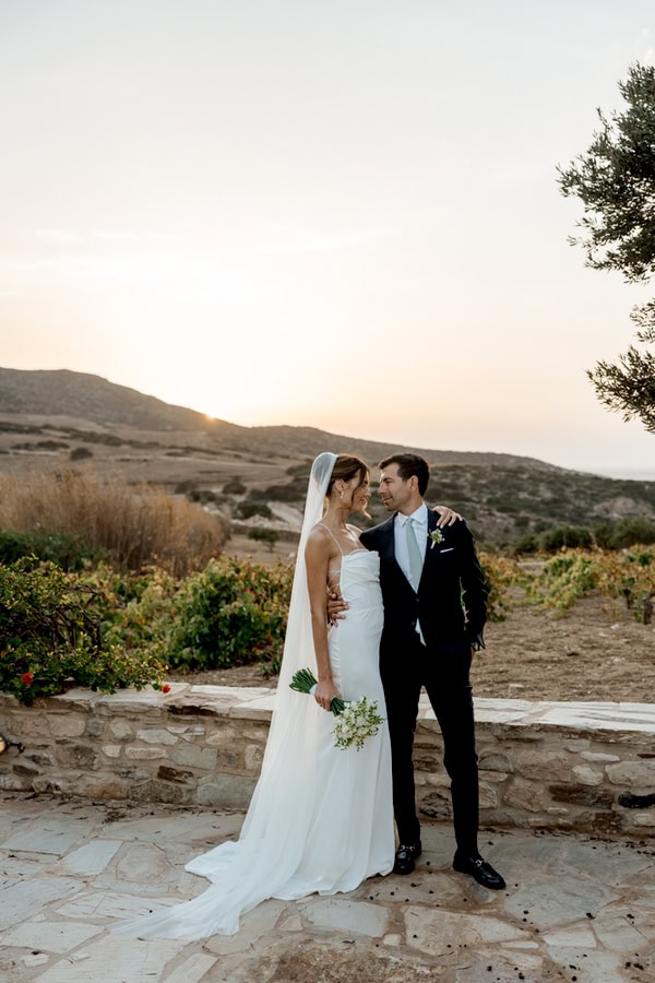 Summer Wedding Antiparos Wildflowers Cycladic Details