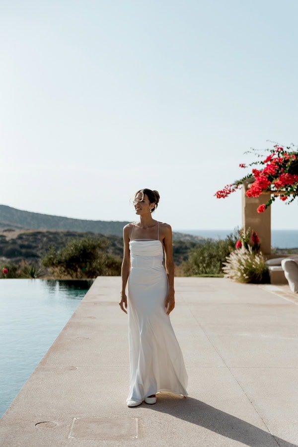 Summer Wedding Antiparos Wildflowers Cycladic Details