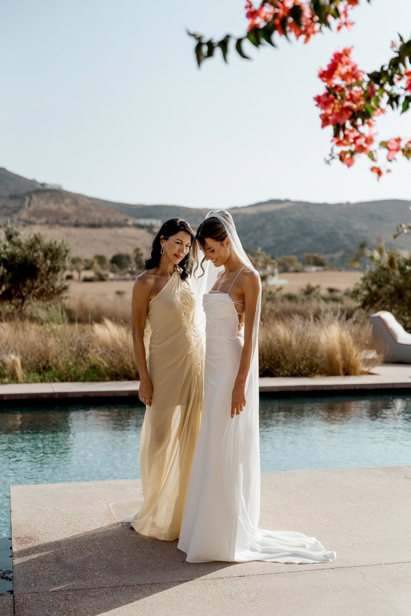 Summer Wedding Antiparos Wildflowers Cycladic Details