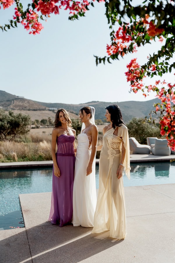 Summer Wedding Antiparos Wildflowers Cycladic Details