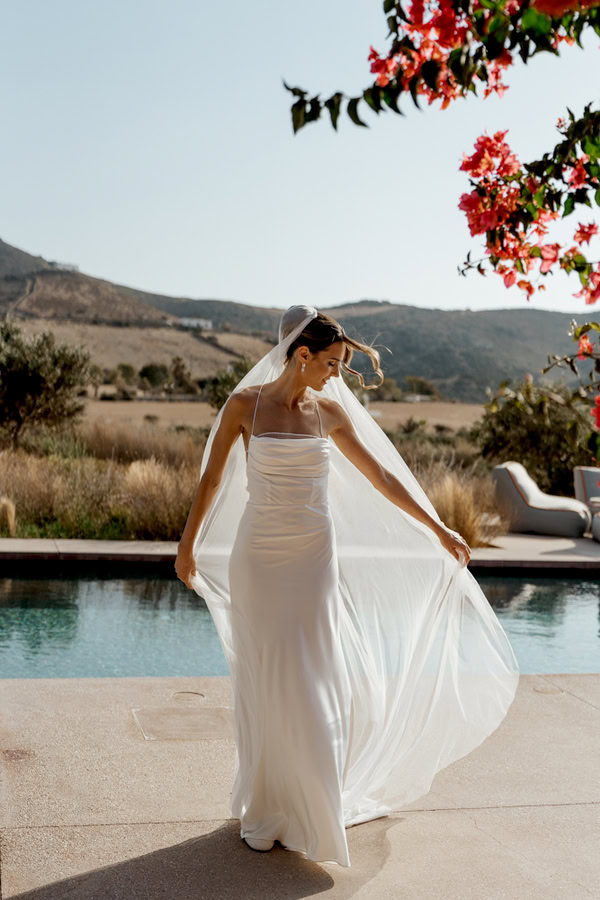 Summer Wedding Antiparos Wildflowers Cycladic Details