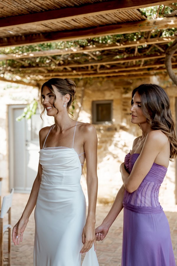 Summer Wedding Antiparos Wildflowers Cycladic Details