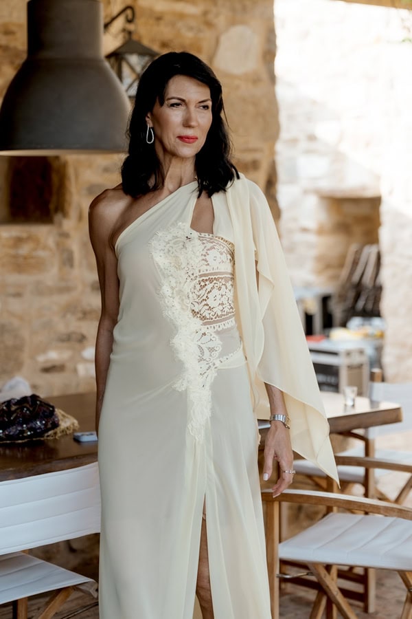 Summer Wedding Antiparos Wildflowers Cycladic Details