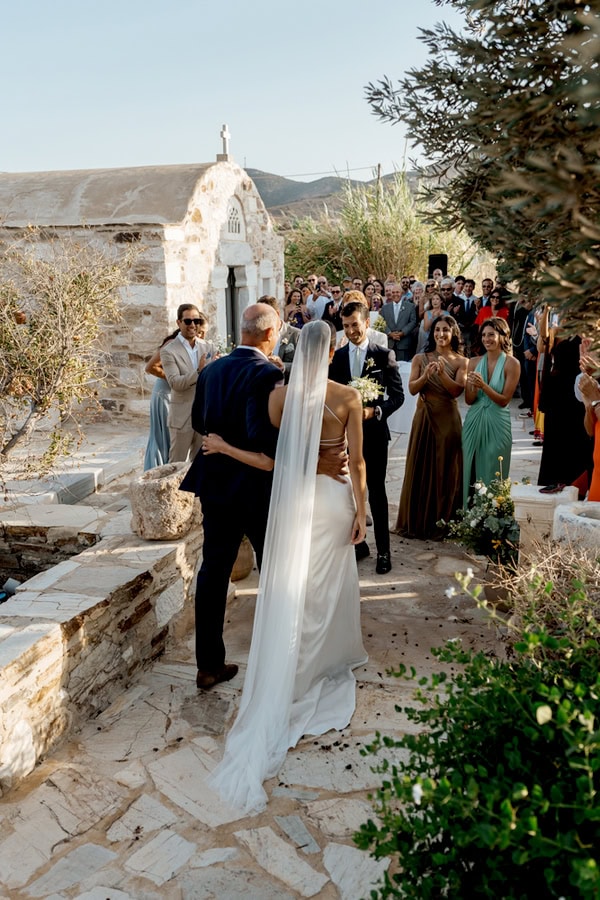Summer Wedding Antiparos Wildflowers Cycladic Details