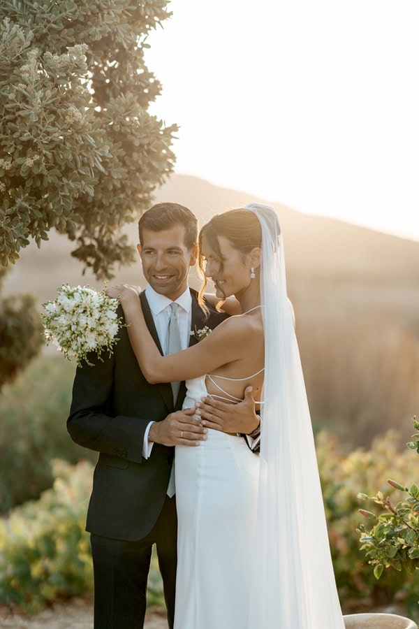Summer Wedding Antiparos Wildflowers Cycladic Details
