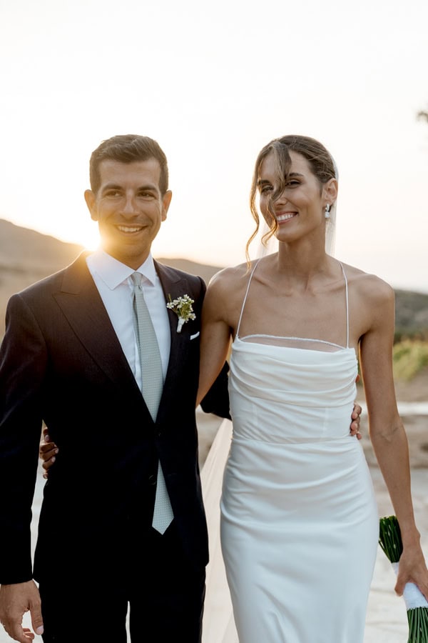 Summer Wedding Antiparos Wildflowers Cycladic Details