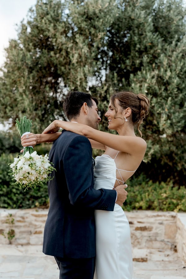 Summer Wedding Antiparos Wildflowers Cycladic Details