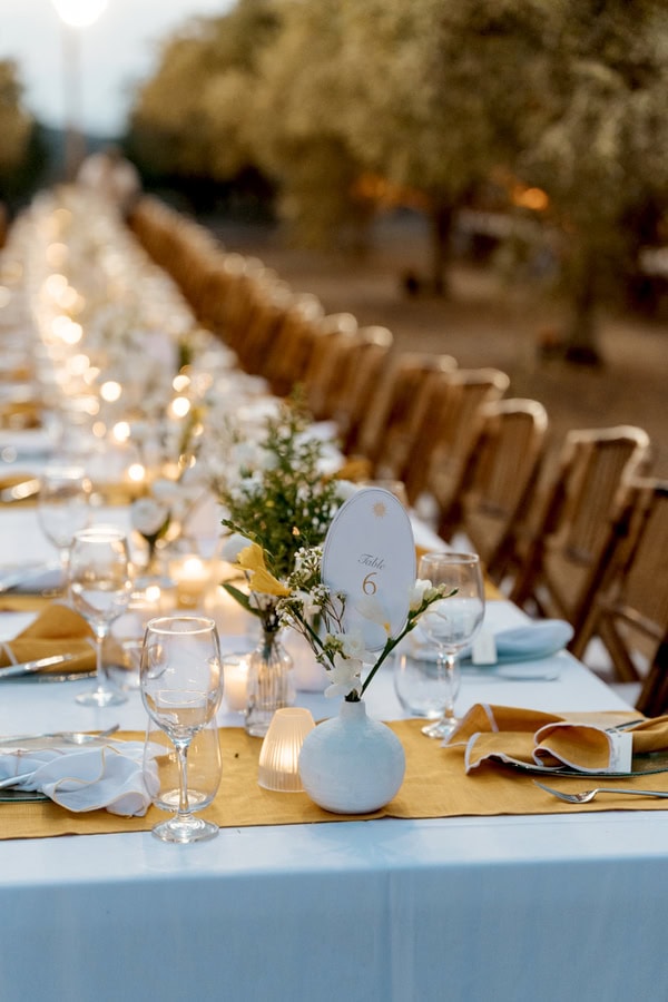 Summer Wedding Antiparos Wildflowers Cycladic Details